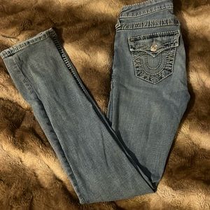 Size 26 True Religion Straight Leg Jean